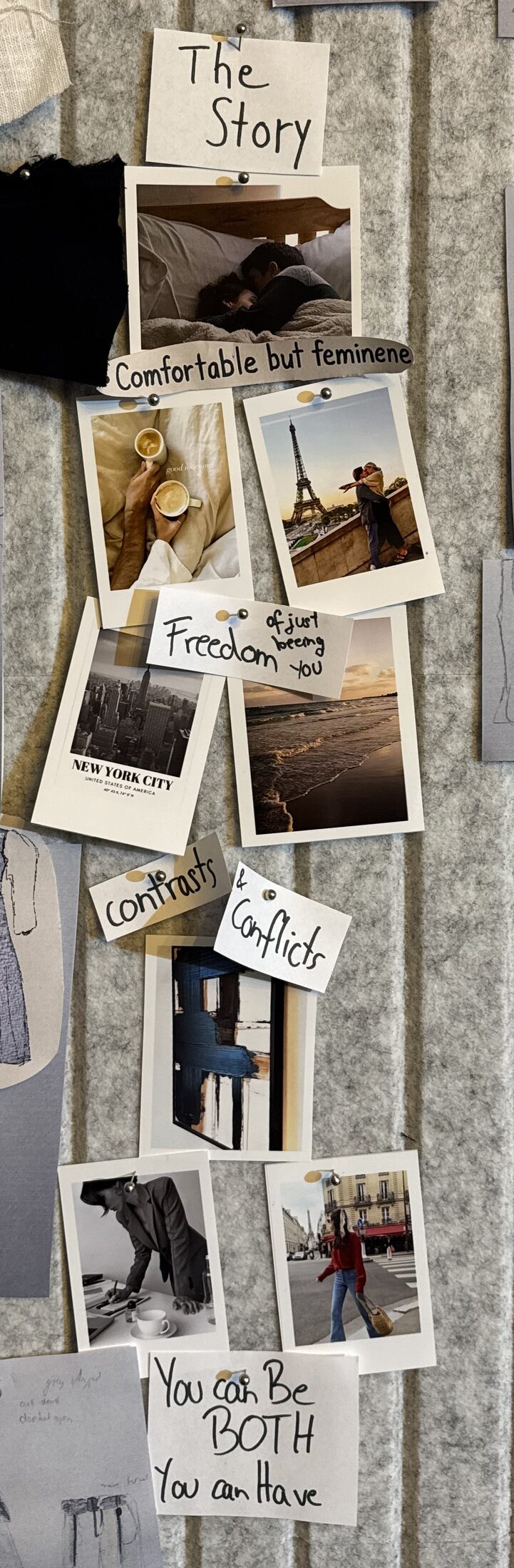 Story moodboard for Heartfelt Studio inspiration